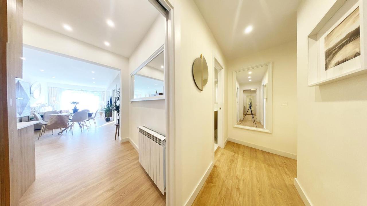 Miramar Luxurious Flat, 3 Double Rooms, Free Parking, Terrace, Completely New San Sebastian Exterior photo